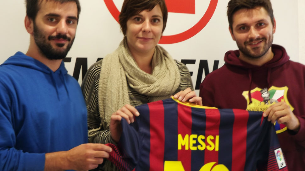 Asta solidale, dalla Penya Barcelonista di Bergamo la maglia firmata da Messi per Emergency