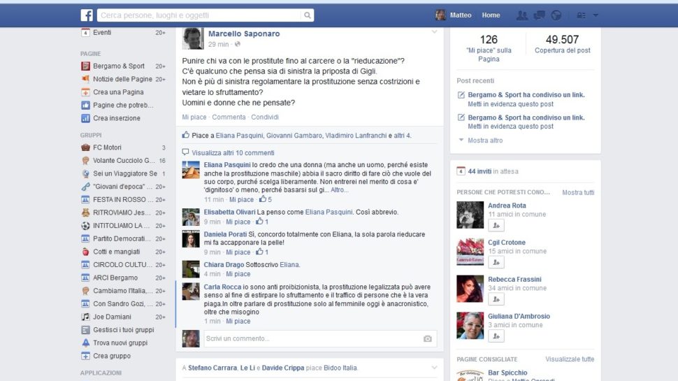 Internet è il colpevole della crisi in Italia. Facebook ha ammazzato il giornalismo. E io vado a fare il maggiordomo dei miei genitori