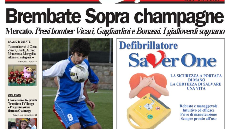 Bg & Sport tra poche ore in edicola. Tantissimo mercato e il cercasquadra. Leggetevi le anteprime e correte dal vostro giornalaio!!!