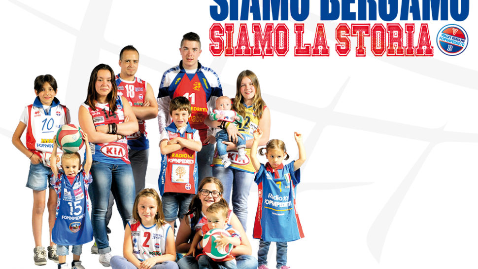 “Siamo Bergamo. Siamo la Storia”. La Foppa lancia la nuova campagna abbonamenti