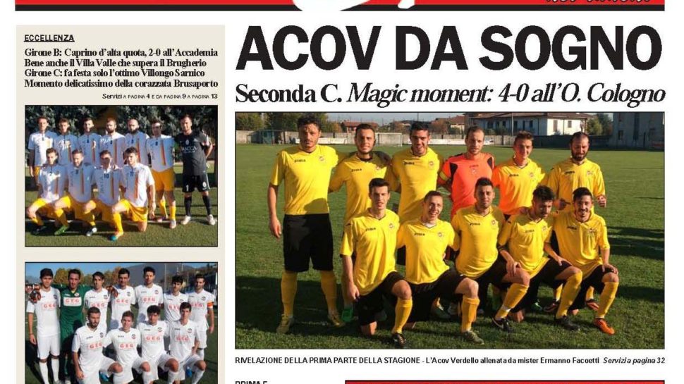 ULTIM’ORA – BG & SPORT E’ IN EDICOLA! QUATTRO IMPORTANTISSIMI MOTIVI PER ANDARE A COMPERARLO!!!