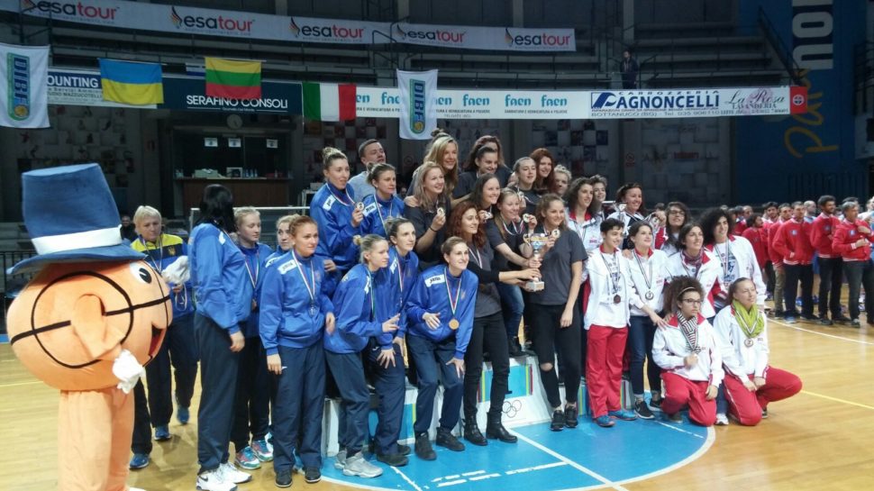7a Eurocup basket sordi, Sara e Luca Canali di bronzo, è festa per Bergamo