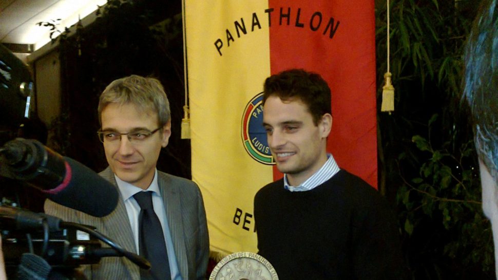 Il Panathlon Bergamo premia Bonaventura: “E’ sempre un piacere tornare qui”