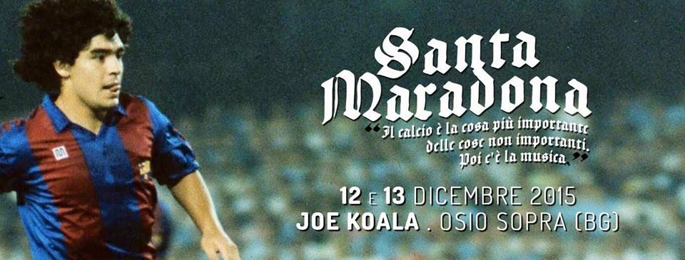 “Santa Maradona”, a Osio Sopra una due giorni di calcio e musica