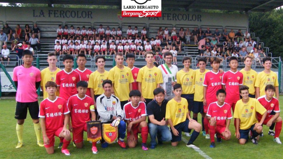 Gli Allievi dello Scanzo vincono l’amichevole internazionale contro lo Yanbian