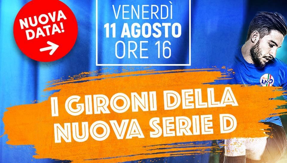 Slitta la composizione dei gironi di Serie D: appuntamento a venerdì 11 agosto