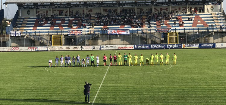 I tabellini di Pro Patria-Calcio Romanese e Virtus Bergamo-Ciliverghe