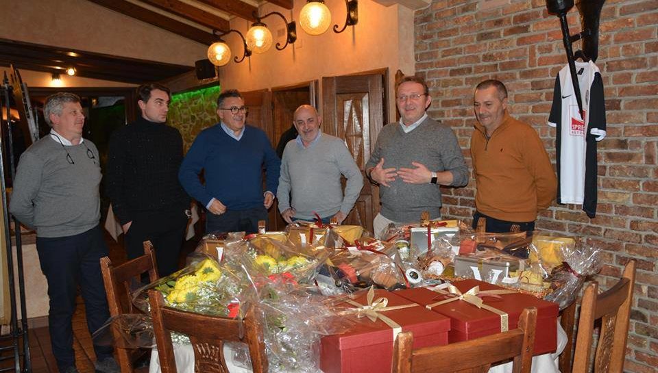 La Cisanese chiude una buona annata con una bella cena in famiglia