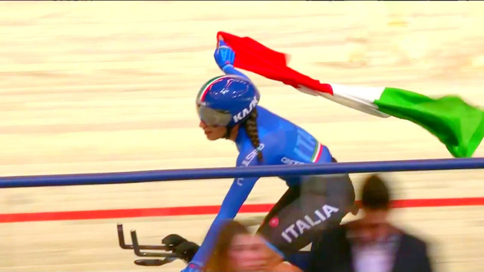 Mondiali pista: Elisa Balsamo (Valcar-PBM) vince il bronzo con il quartetto azzurro nell’inseguimento a squadre