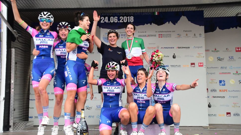 Valcar-Pbm: Marta Cavalli campionessa italiana ciclismo su strada Elite.