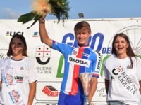 Karel Vacek (Team F.lli Giorgi) vince la cronoscalata del Giro della Lunigiana