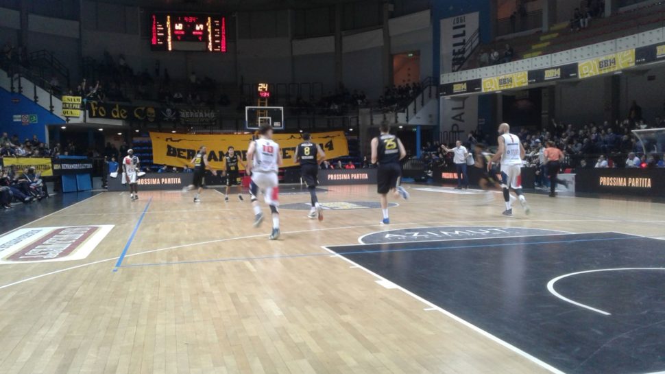 Bergamo Basket, buono l’anticipo: è primo posto!