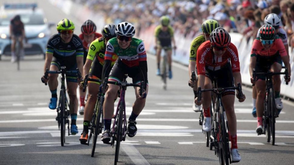 Giro delle Fiandre: Marta Cavalli chiude all’undicesimo posto la classica dei Muri . Ottima prova di squadra