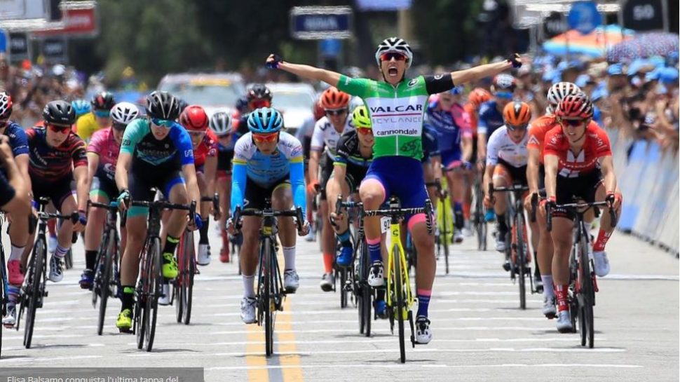 Elisa Balsamo (Valcar Cylance) vince al Tour of California