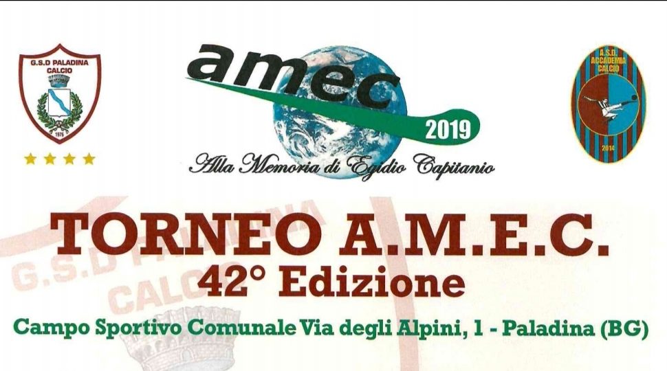 A Paladina al via la 42esima edizione del Trofeo Amec e 2° edizione Memorial Arnaldo Capitanio