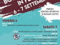 Accademia Isola Bergamasca, sabato 7 settembre a Bonate Sotto la presentazione ufficiale dell’anno 2019-20