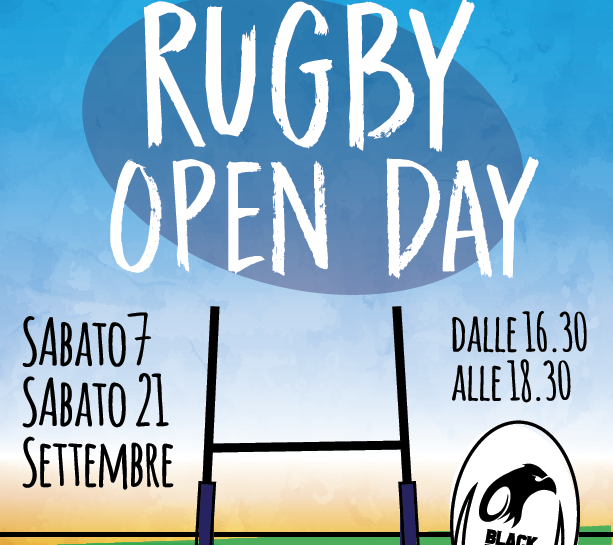 Rugby Black Eagles Ambivere: i prossimi open day sabato 7 e sabato 21 settembre