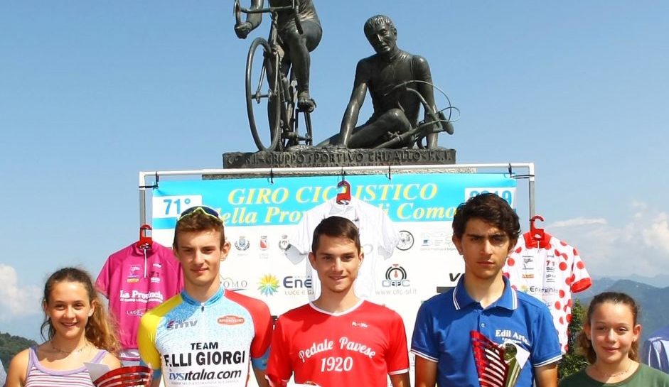 Manuel Tebaldi (Team Giorgi) secondo al Ghisallo