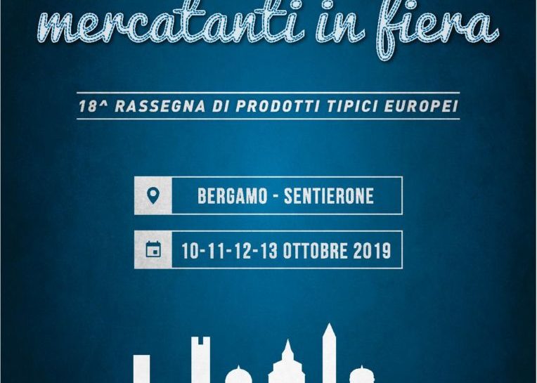 Mercatanti 2019 torna in centro a Bergamo da giovedì 10 a domenica 13 ottobre