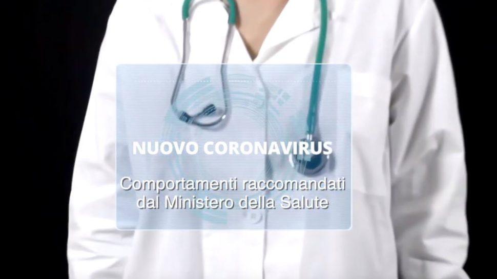 Coronavirus, i 10 comportamenti raccomandati dal Ministero della Salute (VIDEO)