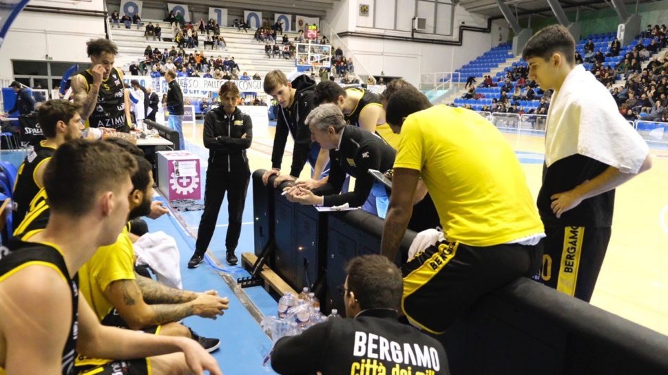 Bergamo Basket, coach Calvani traccia il bilancio stagionale