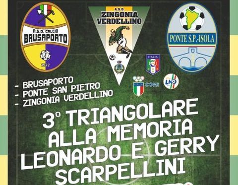 Domenica a Verdellino il “Memorial Leo e Gerry Scarpellini”. In campo Zingonia, Brusa e Ponte. Tribune aperte al pubblico
