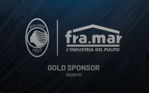 Fra.Mar ancora a braccetto con l’Atalanta: Gold Sponsor per 3 stagioni