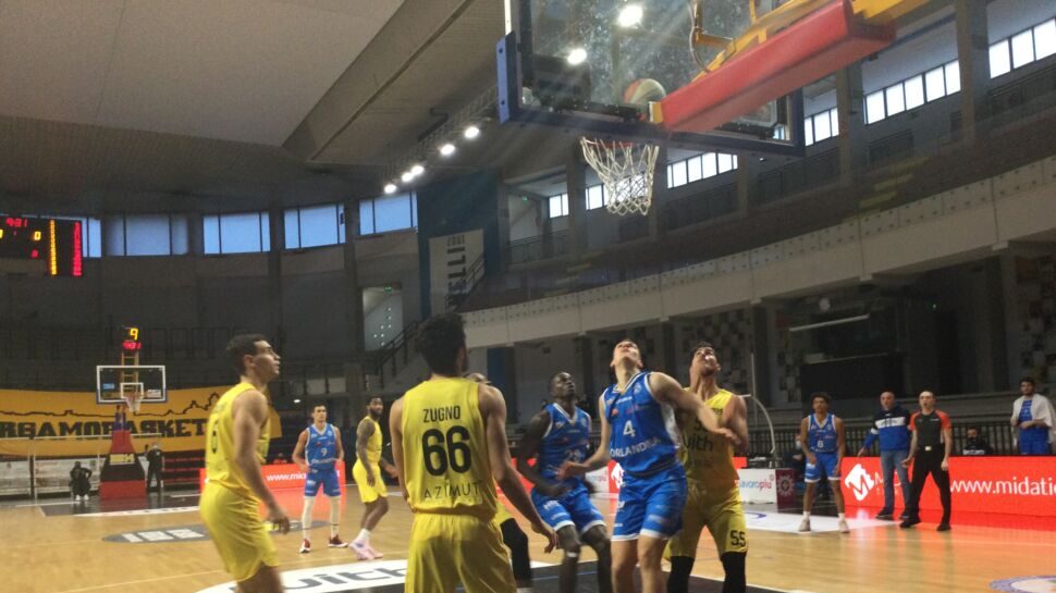 Bergamo Basket battuto da Capo d’Orlando. Gialloneri ultimi a zero punti e Purvis continua a latitare