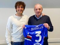 Ponte, che bella sorpresa: Augello della Sampdoria fa visita al presidente Bonasio