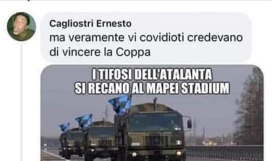 Camion militari Covid “atalantini”: Belotti querela l’utente facebook