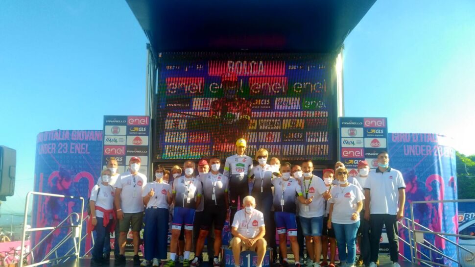 AIDO sponsor etico del Giro d’Italia Giovani Under 23. Sesta tappa bergamasca con l’arrivo a San Pellegrino