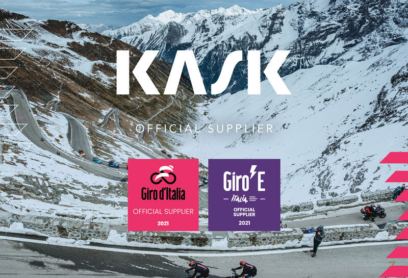 Kask al Giro d’Italia: l’azienda bergamasca premierà il vincitore di ogni tappa con un Kask Utopia firmato da Aldo Drudi