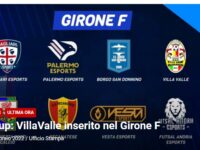 eCup 2022: VillaValle nel Girone F insieme a Cagliari e Palermo