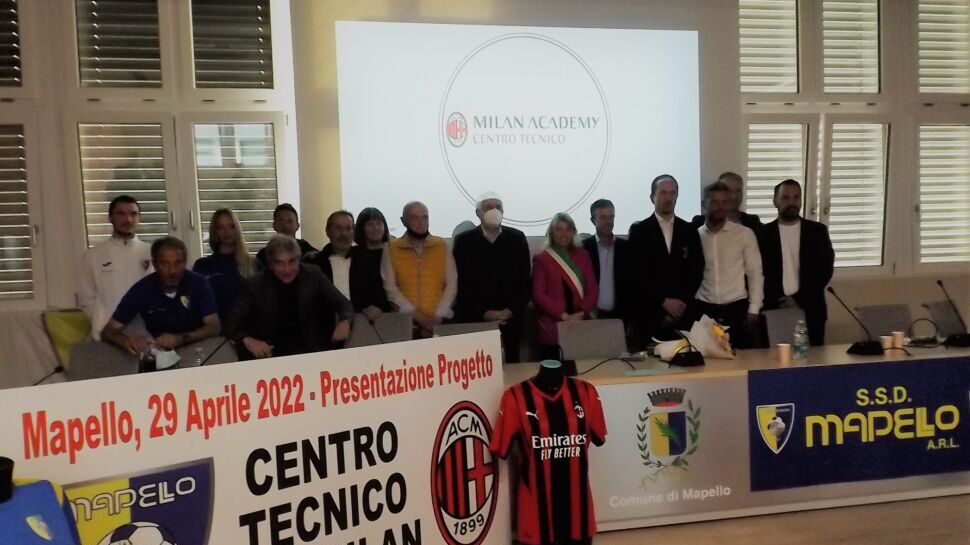 Il Mapello diventa Centro Tecnico Milan