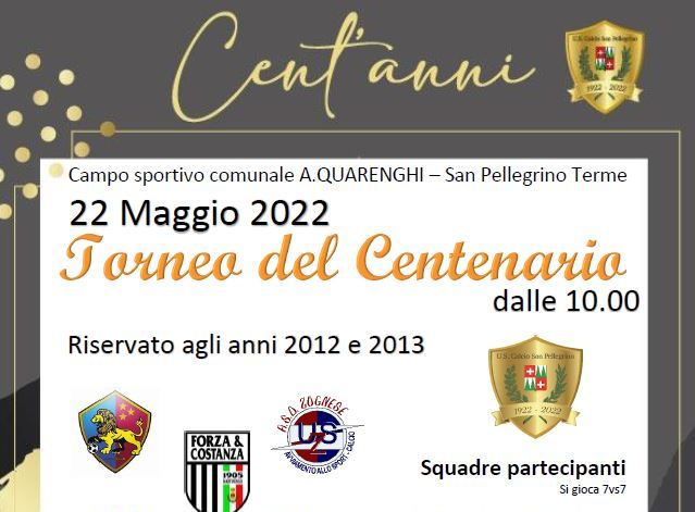 San Pellegrino, week-end di emozioni forti: prima il play-off con la Colognese e domenica il primo Torneo del Centenario