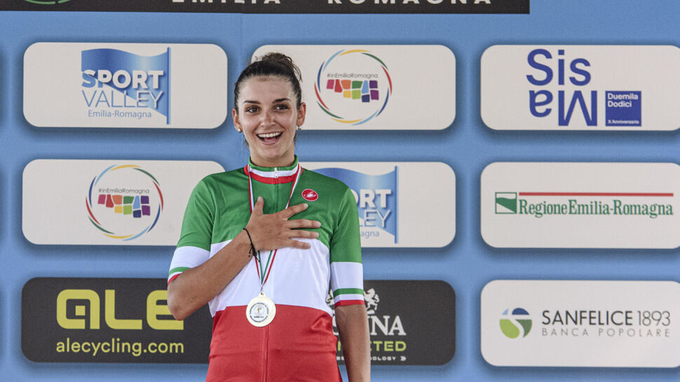 Valcar-Travel & Service, a Eleonora Gasparrini il primo titolo italiano U23 della storia