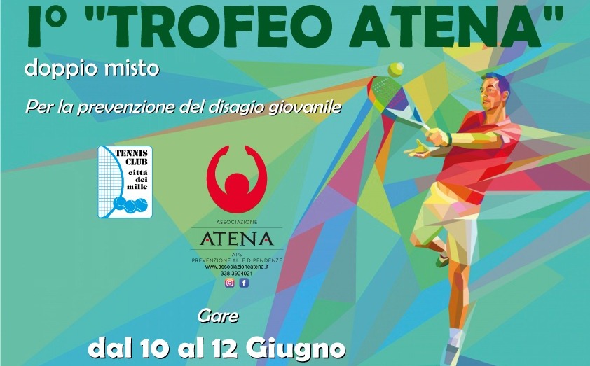Tennis, al via il “1° Trofeo Atena”