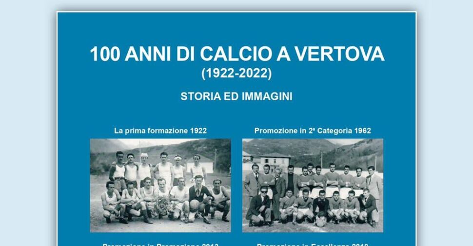 ‘100 anni di calcio a Vertova’: sabato 24 settembre la presentazione del libro
