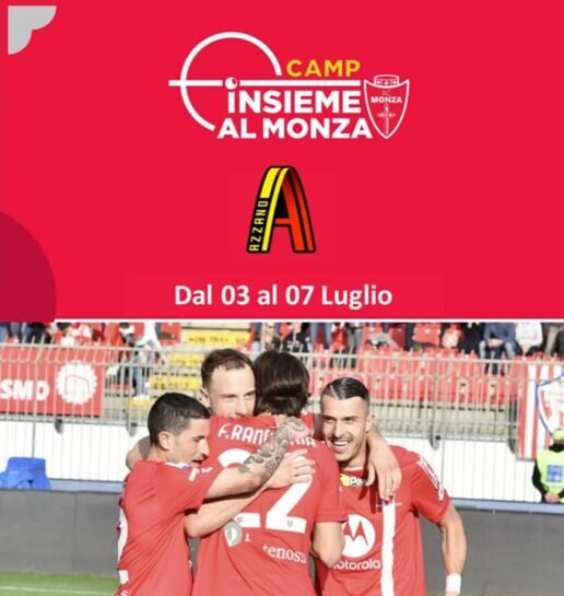 Ad Azzano San Paolo il primo Camp Monza. ISCRIZIONI entro il 15 giugno