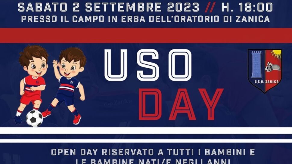 Sabato 2 settembre a Zanica l’USO Day