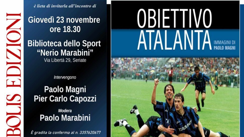 L’Atalanta nelle immagini di Paolo Magni: appuntamento alla Biblioteca dello Sport