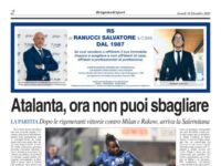 Atalanta contro la Salernitana di Pippo Inzaghi. Leggi gratuitamente la copia del Bergamo & Sport stadio