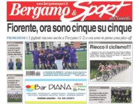 Bg & Sport in edicola: in evidenza la Fiorente, il ciclismo giovanile, il Mapello, le selezioni bergamasche Under 15 e Under 17 e l’Asperiam